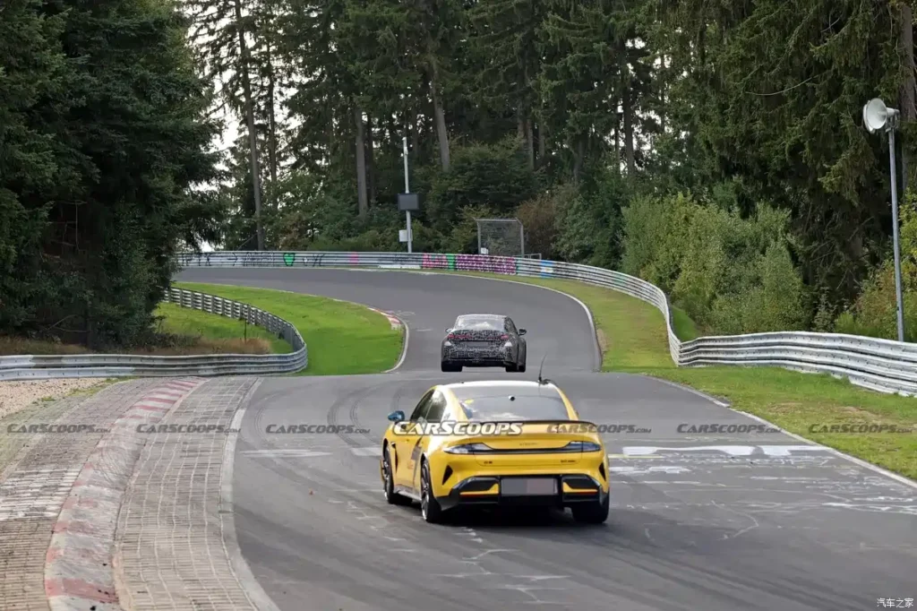 BMW M3 EV Spy Photo