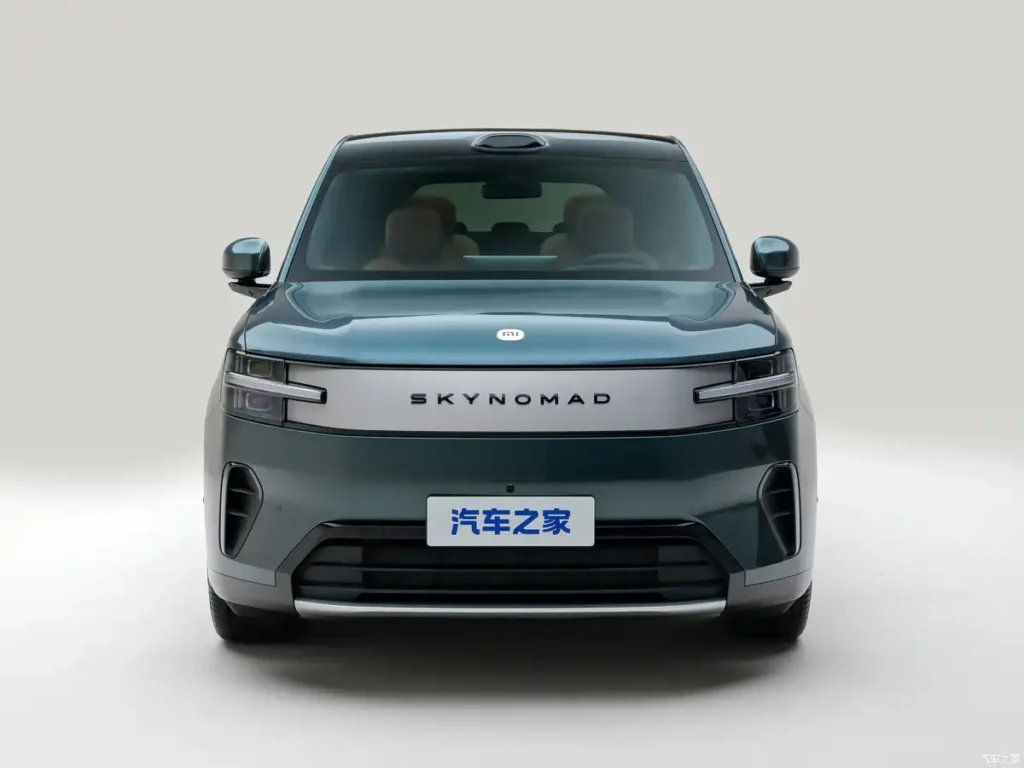 Close-up of the front of the car