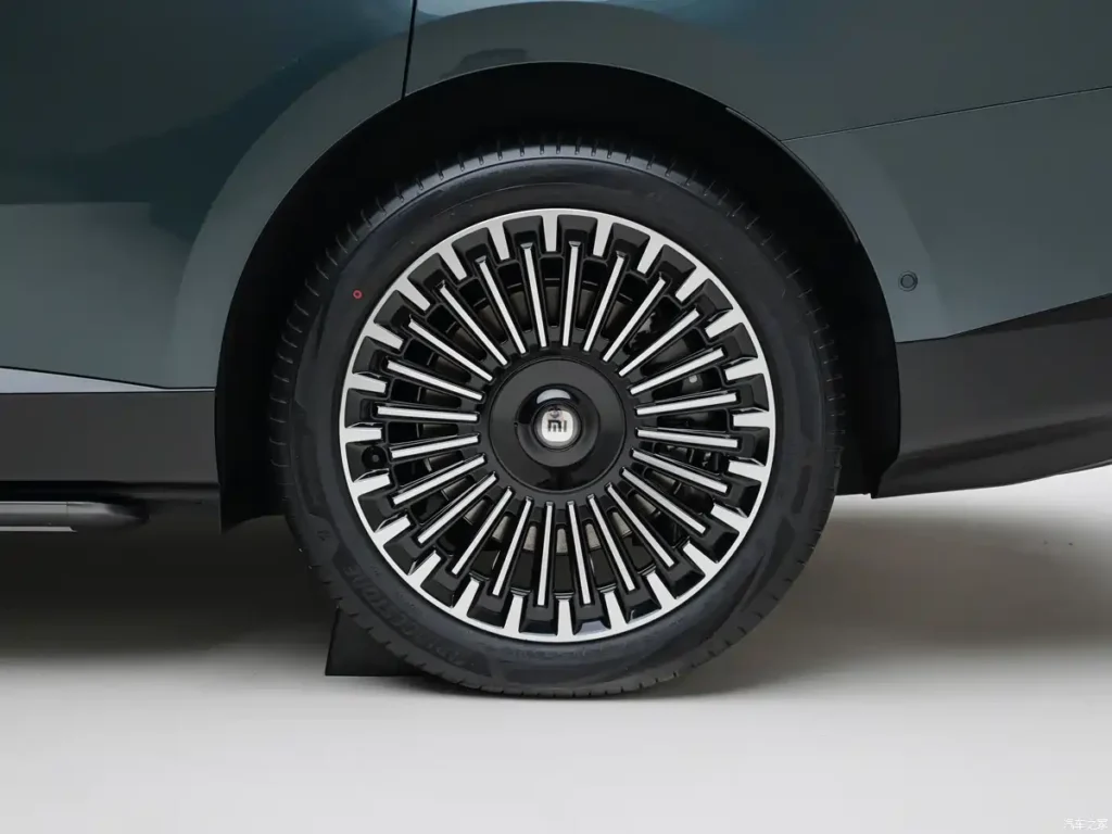 Close-up of the wheel