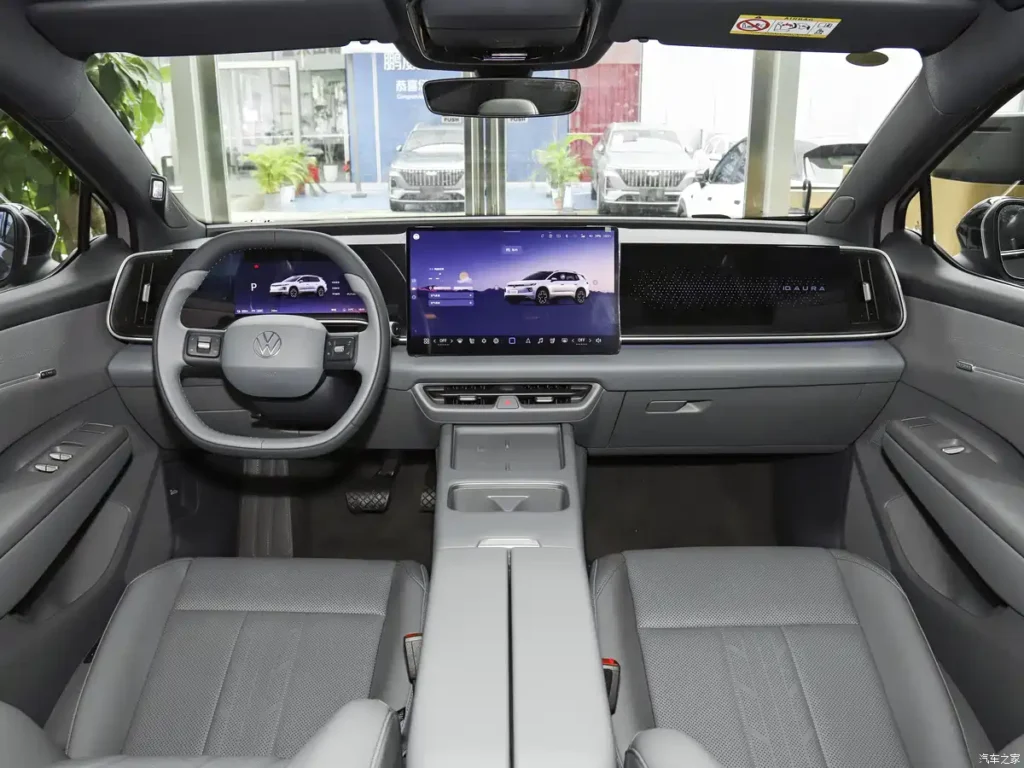 the ID.AURA T6 interior