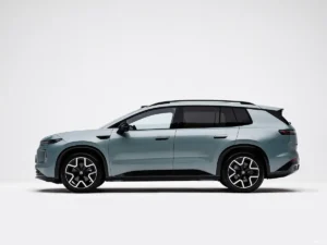 the blue car named ID.AURA T6